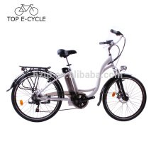 Venda por atacado de bicicleta elétrica de estilo urbano com motor 36V 250W bicicleta elétrica 10Ah poderosa ebike